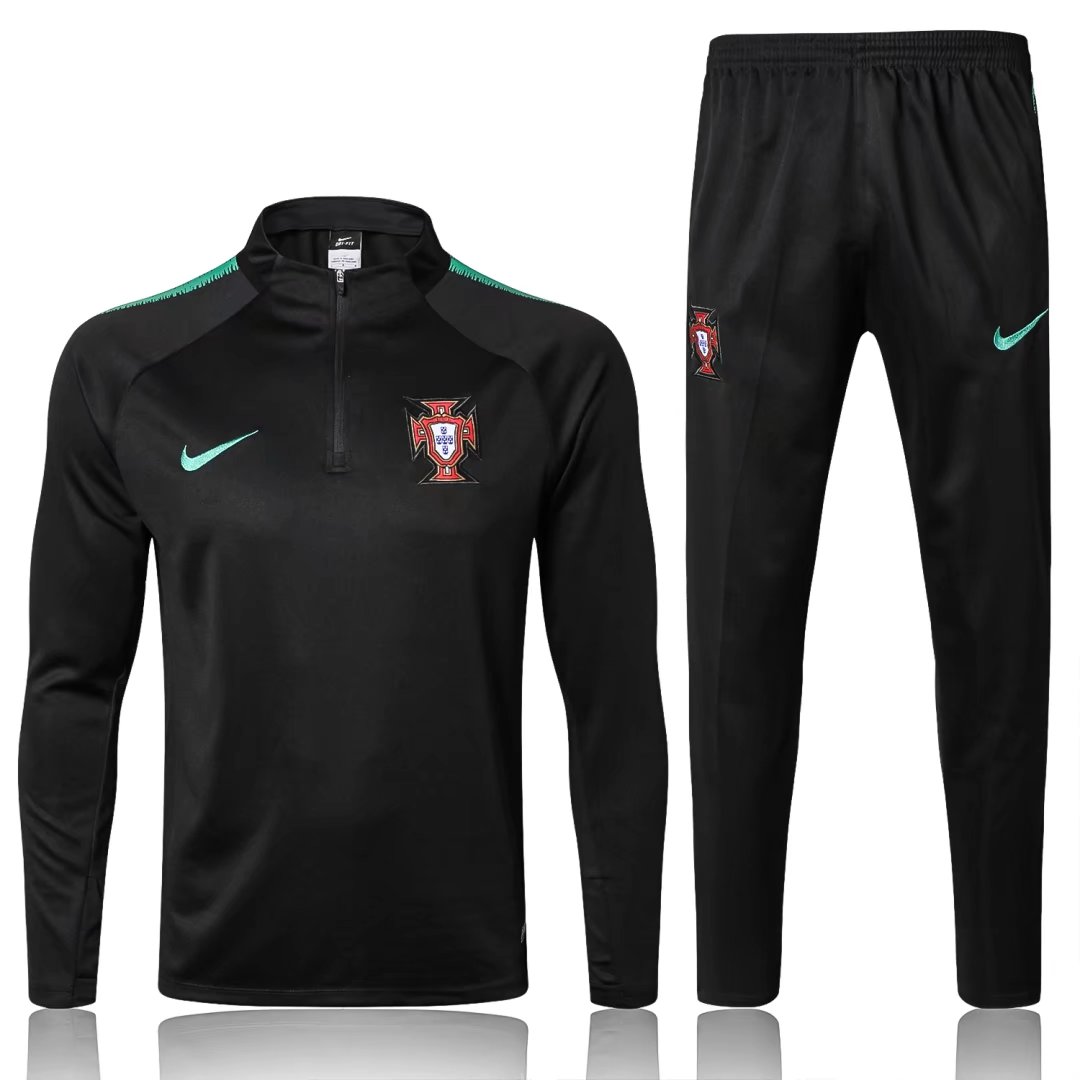 Portugal Training Suit FIFA World Cup 2018 Green Stripe