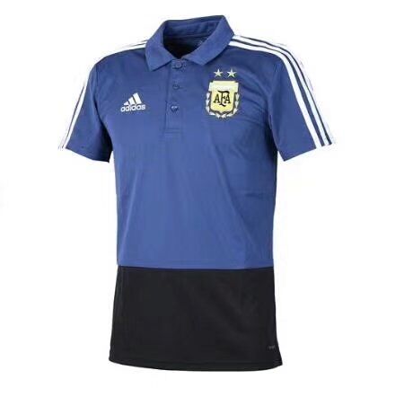 Argentina Polo Shirts 2018 World Cup blue