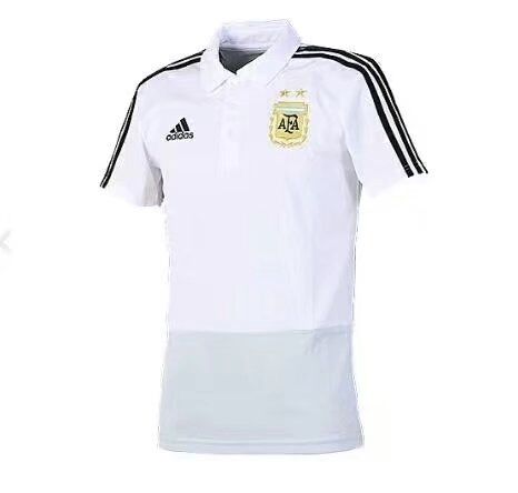 Argentina Polo Shirts 2018 World Cup White