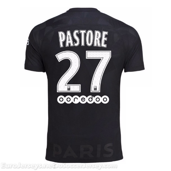 PSG 2017-18 Third Pastore #27 Shirt Soccer Jersey