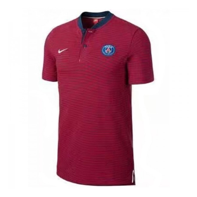 PSG 2017-18 Red Polo Shirt
