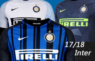 Inter 2017/18 football shirt
